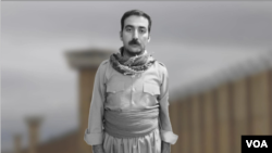 Undated image of Iranian Kurdish activist Hedayat Abdollahpour, whose family said it received a phone call informing them that Iranian authorities executed him in the northwestern town of Oshnavieh around May 21, 2020. (VOA Persian)