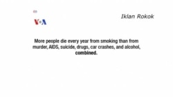 Perusahaan Rokok AS Tayangkan "Iklan Koreksi"