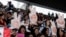 Supporters of Mexican presidential candidate Andres Manuel Lopez Obrador gather at a closing campaign rally at Azteca stadium, in Mexico City, Mexico, June 27, 2018.