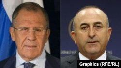 Сергій Лавров (л) і Мевлют Чавушоглу (п), комбіноване фото