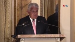 El presidente de Panamá José Raúl Mulino firmó declaración de Chapultepec