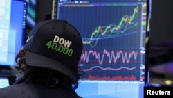 ภาพจากตลาดหุ้น NYSE ที่นิวยอร์ก วันที่ 16 พ.ค. 2567