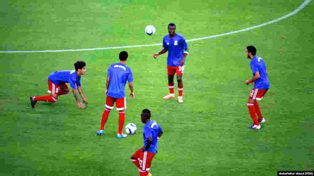 'Yan wasan Equatorial Guinea.