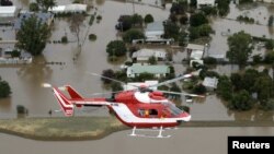 Nhiều ngày mưa như trút gây lũ lụt ở Australia hồi tháng 3, 2012