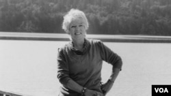 Author LLyn De Danaan at home in Mason County, Washington. (Mary Randlett.)