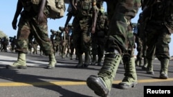 Wasu dakarun Afirka masu wanzar da zaman lafiya a Somaliya