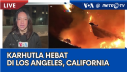 Laporan VOA untuk Metro TV: Karhutla Hebat di Los Angeles, California