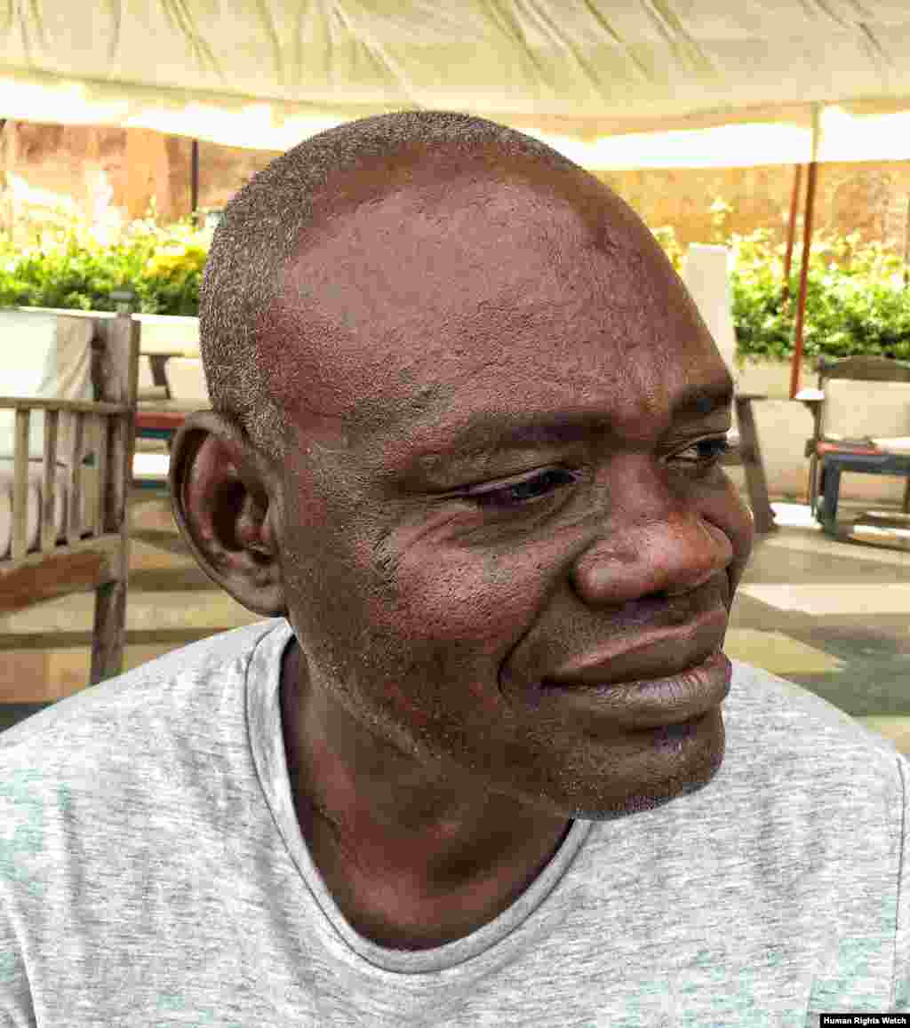 Clement Abaifouta was called the "gravedigger" because his job during four years in prison was to bury the bodies of deceased detainees in mass graves. Now he is the president of the main victims’ association.