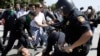 Trump's Protesters Tangle With Police in California
