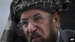 ملاقات حامد کرزی با مولانا سمیع الحق