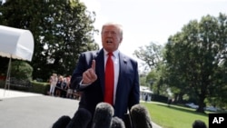 Le Président américain, Donald Trump.