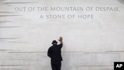 Đài tưởng niệm Martin Luther King Jr tại Washington. 