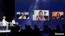  ملاله وویل د کرونا وبا نه وړاندې په نړۍ کې 130 مېلین جینکۍ د سکولونو نه بهر وې او اوس دغه شمېره د کرونا وبا، ماحولیاتي بدلون او ځای په ځای جنګونو دلاسه نوره زیاته شوي