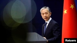 Người phát ngôn Bộ Ngoại giao Trung Quốc Wang Wenbin (Uông Văn Bân) - ảnh tư liệu.