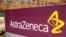 Biểu tượng của AstraZeneca bên ngoài trụ sở Bắc Mỹ của công ty dược tại Wilmington, Delaware.