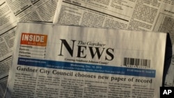 Kanzas shtatida chop etiluvchi "Gardner Nyus" (The Gardner News) mahalliy gazetasi