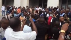 Sortie du palais de Justice de Antoine-Gabriel Kyungu wa Kumwanza (video)