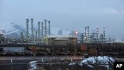 FILE - The heavy water nuclear facility near Arak, 150 miles (250 kilometers) southwest of the capital Tehran, Iran, Jan. 15, 2011. 