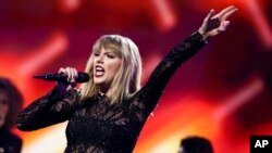 Taylor Swift en concert à Houston, Texas, le 4 février 2017. 