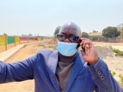 Michael Chideme, the spokesman for the City of Harare says Zimbabwe’s capital is failing to get adequate foreign currency needed to import $3 million worth of water treating chemicals every month, Aug. 20, 2020. (Columbus Mavhunga/VOA)