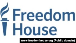 USA, Washington, Freedom house logo