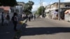 A general view of a main street is seen on March 28, 2019 in Moroni, after gunfire was heard in the Comorian capital. 