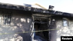 Masjid 'Islamic Society of Coachella Valley' sengaja dibakar hari Jumat dan akan diselidiki sebagai kejahatan dengan motif kebencian, menurut sheriff Riverside County, 12 Desember 2015.