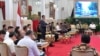 Sidang Kabinet Paripurna di Istana Negara Jakarta, Senin (7/1) Courtesy : Setpres RI