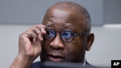 Laurent Gbagbo attend le début de son procès devant la CPI à La Haye, le 28 janvier 2016.