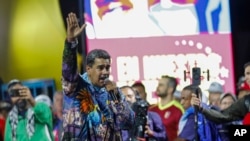 El presidente de Venezuela y aspirante oficialista, Nicolás Maduro.