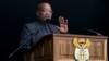 South African President Jacob Zuma speaks at a Human Rights Day rally in Durban, South Africa, March 21, 2016. Zuma has denied allegations that the wealthy Gupta family wields undue influence on his government.