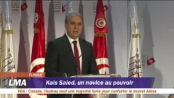 Kais Saied, élu président de la Tunisie