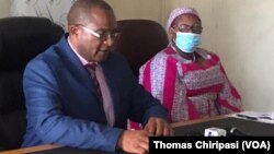 UMnu. Douglas Mwonzora loNkosazana Thokozani Khupe.