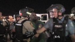 Unrest Marks Anniversary in Ferguson, Missouri