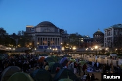 د کولمبیا په پوهنتون کې د ۲۰۲۴ کال لاریونونه او پرلت