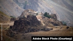 عکس آرشیف از یک ساحۀ مرزی میان تاجیکستان و افغانستان