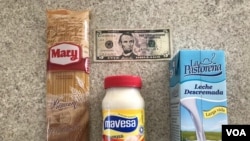 Periodistas de la Voz de América visitaron mercados para saber qué puede comprar un ciudadano con el salario mensual promedio, equivalente a unos cinco dólares.