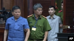 Ông Châu Văn Khảm bị tuyên án 12 năm tù tại phiên xử sơ thẩm ngày 11/11/2019 ở Tp. Hồ Chí Minh. 