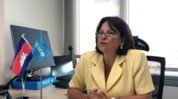 Cristian Munduate, UNICEF representative for Cambodia, in Phnom Penh, Oct. 17, 2019. (Khan Sokummono/VOA Khmer)