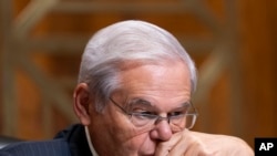 Senatorê Demokrat Bob Menendez.