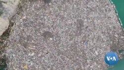 Bosnian River Overflows with Garbage