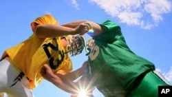 Most traumatic brain injuries occur while playing American football, but they can also happen in just about any other contact sport including soccer, lacrosse, baseball, basketball and wrestling.