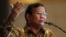 FILE - Indonesian presidential candidate Prabowo Subianto.
