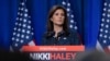 Kandidatkinja za republikansku nominaciju i bivša ambasadorka u UN Niki Hejli govori na univerzitetu Klemson u Grinvilu u Južnoj Karolini, 20. februara 2024. (Rojters/Alyssa Pointer)