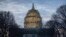 The Capitol Dome in Washington is illuminated early on Jan. 12, 2016, the day of President Barack Obama's final State of the Union address before Congress in Washington.