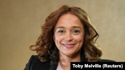 Isabel dos Santos à Londres en Grande Bretagne le 9 janvier 2020.