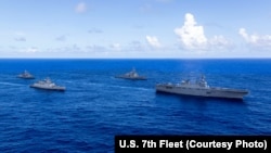 2025年11月13日，澳大利亚、印度、日本和美国军队参加2025马拉巴尔军事演习。
