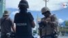 Un grupo de corresponsales cubren una protesta en Managua, Nicaragua, en 2018. Foto archivo VOA.