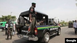 'Yan Sandan Najeriya a bakin aiki