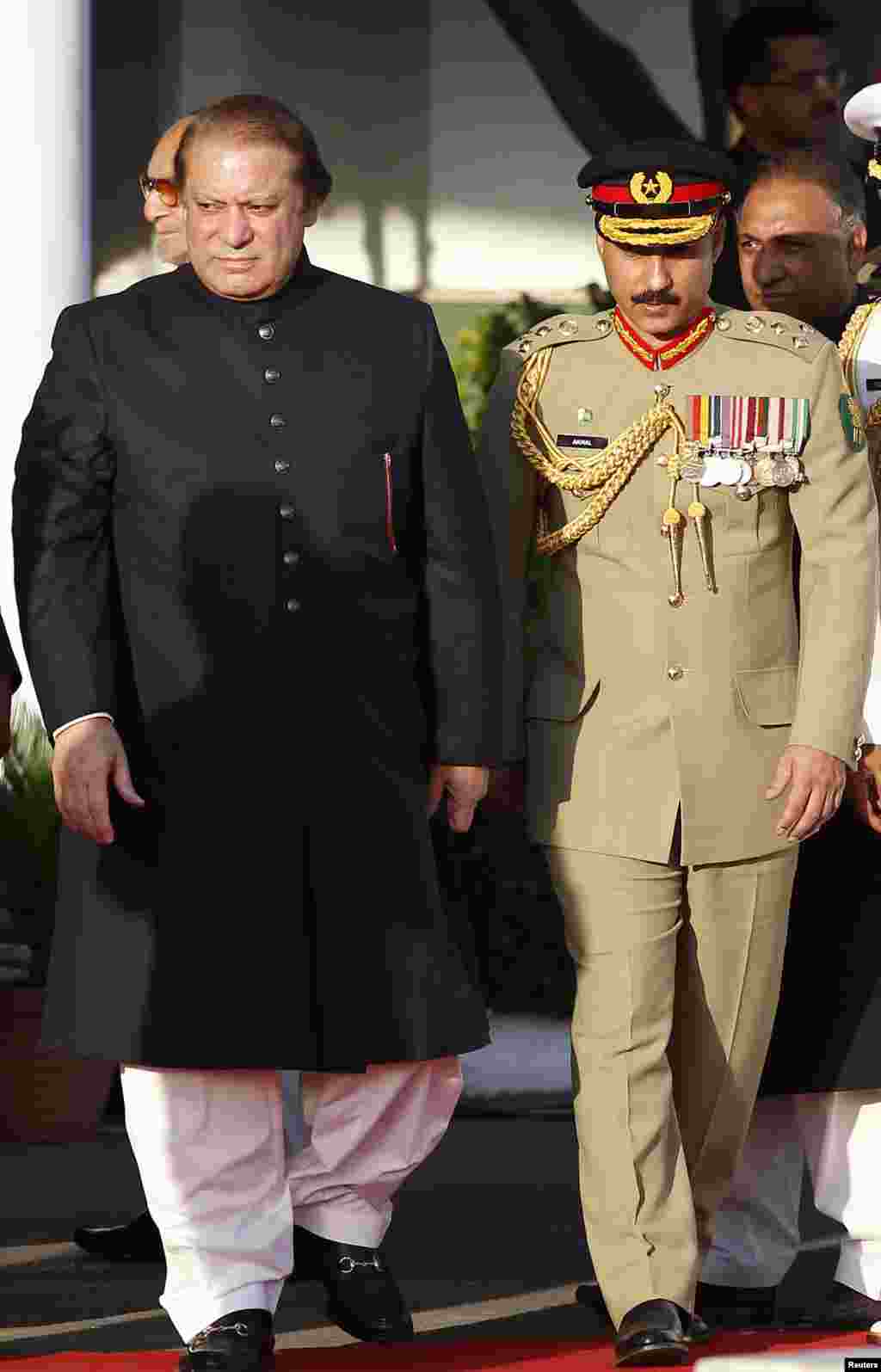 Pakistan's newly elected Prime Minister Nawaz Sharif, formally elected by parliament on June 5, 2013, again called for an end to U.S. drone strikes aimed at militants which many view as a breach of Pakistan's sovereignty.